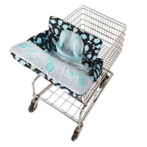 Narwhal shopping cart cover for baby